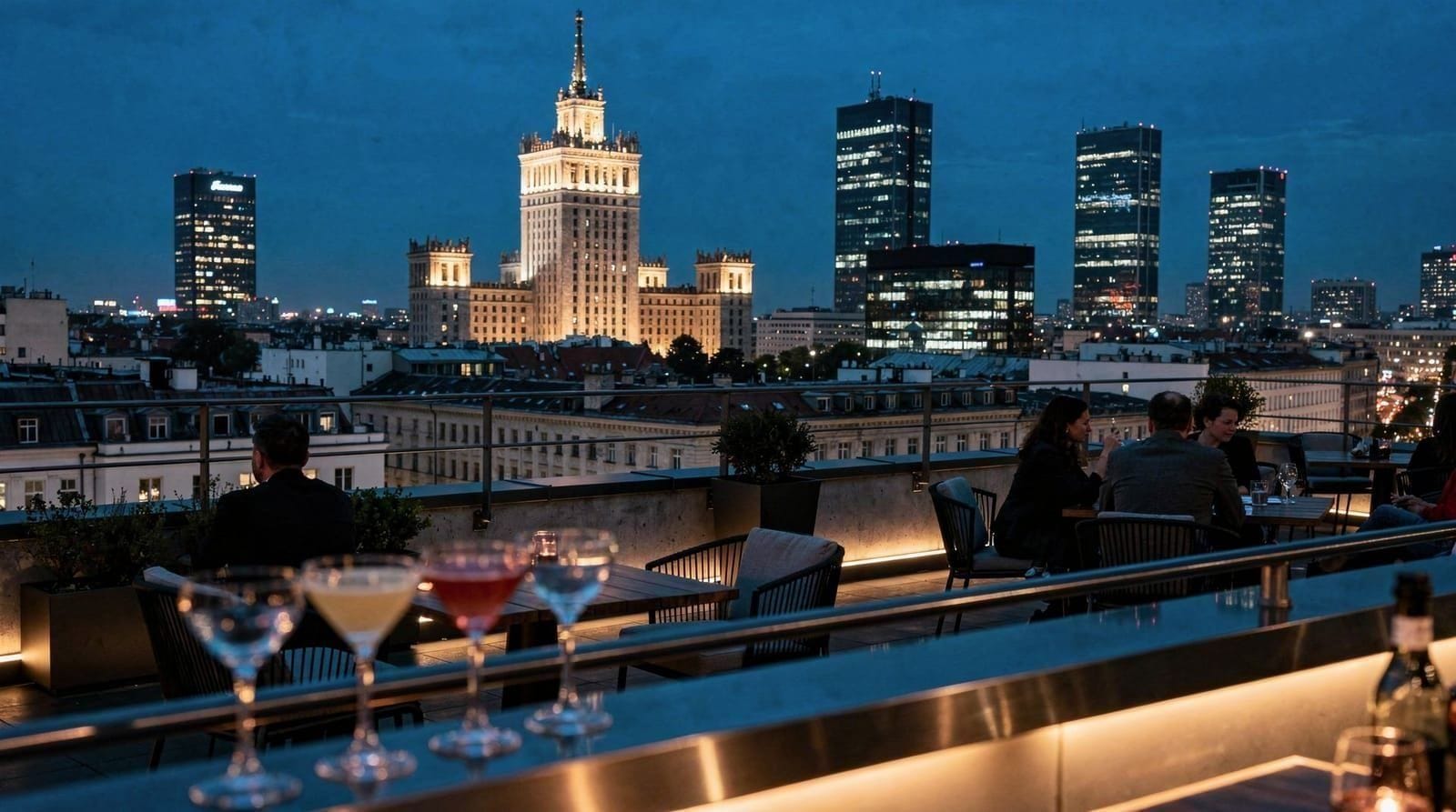 Warsaw Rooftop Bars: The Best High-Up Drinks in the City
